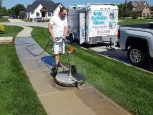 Power Wash Sidewalk