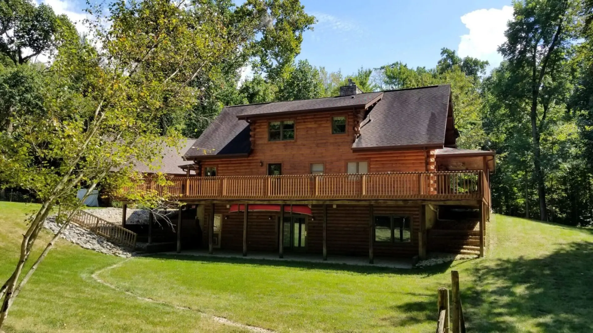 Cabin Roof Needs Washed