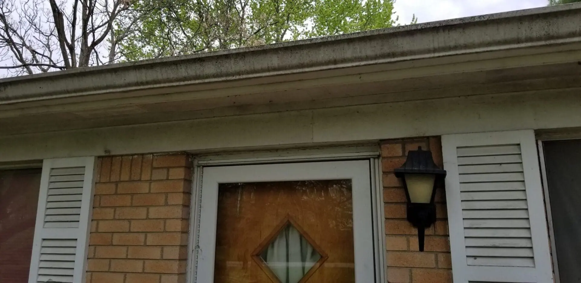 Dirty External House Trim