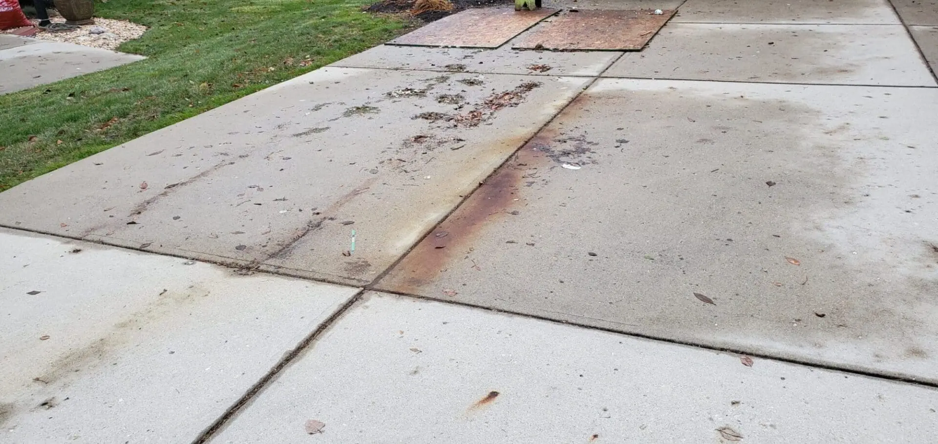 Wash Away Oil Stains