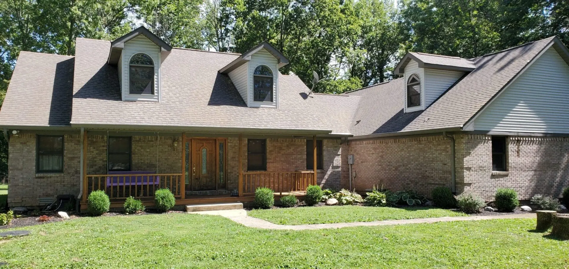 Roof Wash Clean Results Indy Exterior Clean