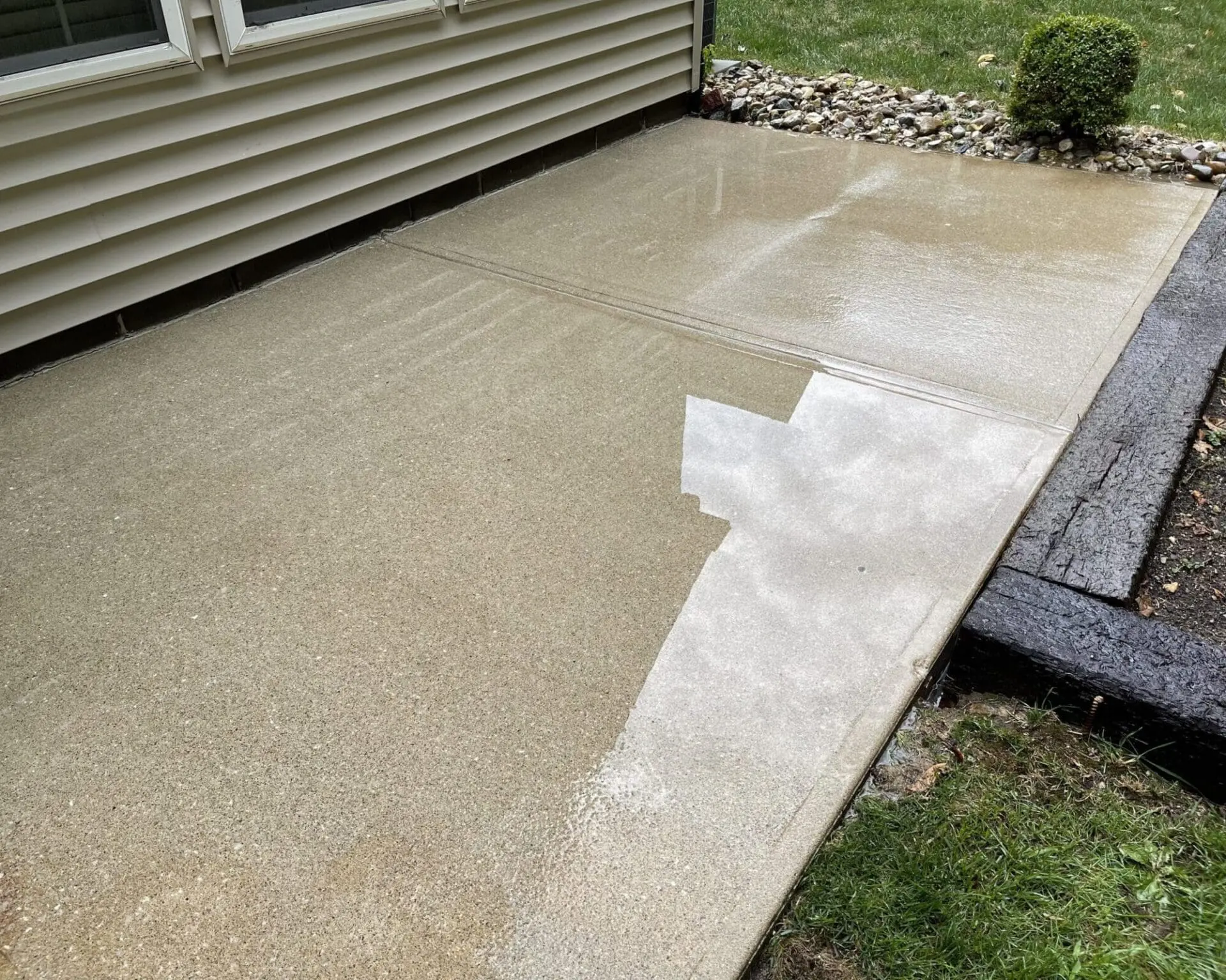 Patio After Pressure Washing Service Greenwood