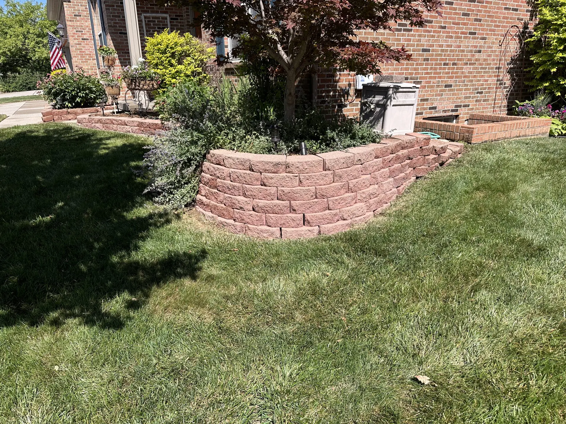 Cleaned Brick Alongside Home Indianapolis