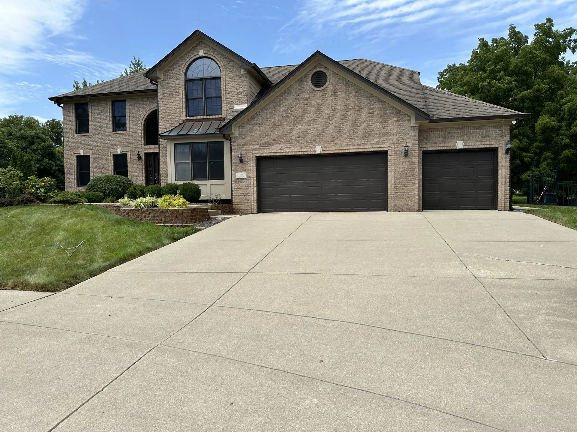 Driveway After Cleaning Pressure Washing Greenwood IN