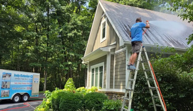 soft washing vs pressure washing