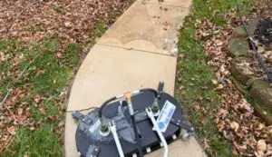 showing professional pressure washing equipment vs rental machines